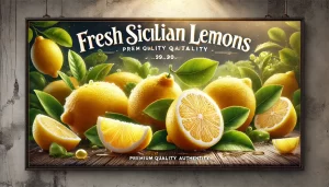 Limone 100% Siciliano per Bartenders